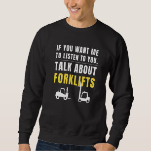 Sweatshirt Opérateur de chariot élévateur certifié en entrepô