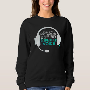 Sweatshirt Opérateur de dispatching Jour 911 Équipe d'urgence