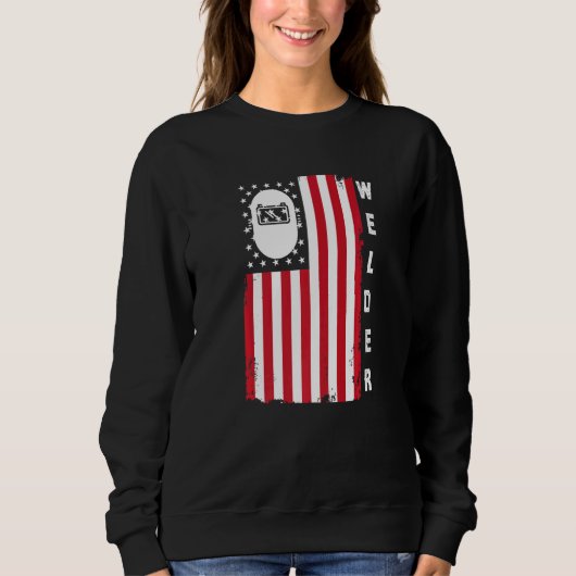 Sweatshirt Opérateur de machine à souder 28 (Devant)