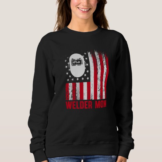 Sweatshirt Opérateur de machine à souder 28 (Devant)