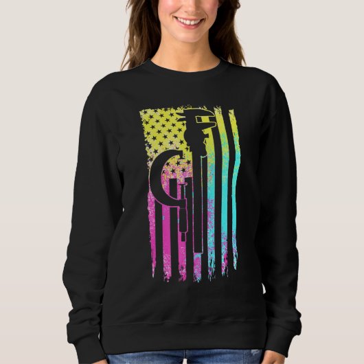 Sweatshirt Opérateur de machine-outil d'usinage 32 (Devant)