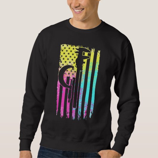 Sweatshirt Opérateur de machine-outil d'usinage 32 (Devant)