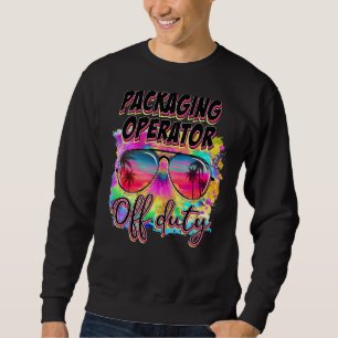 Sweatshirt Opérateur d'emballage Enseignant hors service Tein
