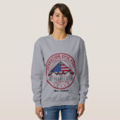 Sweatshirt Opération Epic Fury 47 Ans Plus Tard B-2 Stealth (Devant entier)