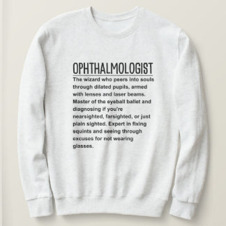 Sweatshirt Ophthalmologue