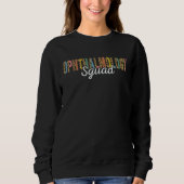 Sweatshirt Ophthalmology Squad leopard style (Devant)