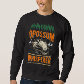 Sweatshirt Opossum Whisperer 1 (Devant)