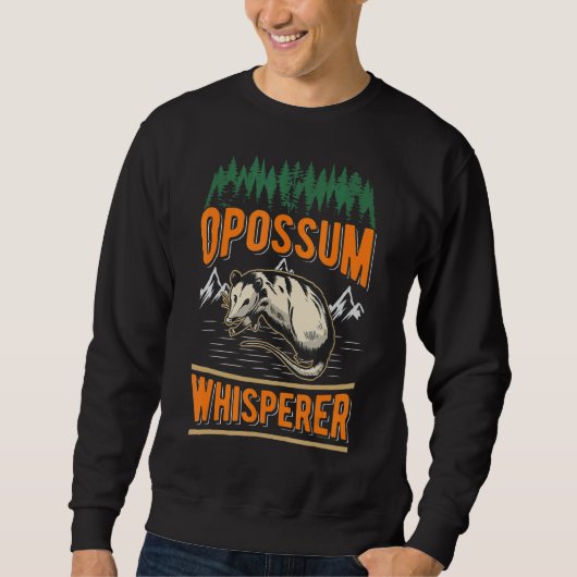 Sweatshirt Opossum Whisperer 1 (Devant)