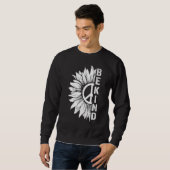 Sweatshirt Orange Unity Day Anti Bullying Be Kind Sunflower P (Devant entier)
