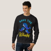 Sweatshirt Orca Whale  Sea Animal Whale Species  1 (Devant entier)