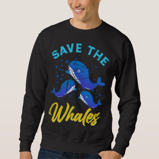 Sweatshirt Orca Whale  Sea Animal Whale Species  1 (Devant)