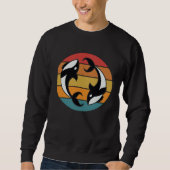 Sweatshirt Orca Whale Watchers Graphic (Devant)