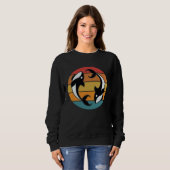 Sweatshirt Orca Whale Watchers Graphic (Devant entier)