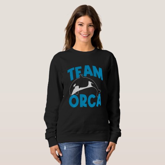 Sweatshirt Orcas  Orca  Team Orca Whales Swea (Devant entier)