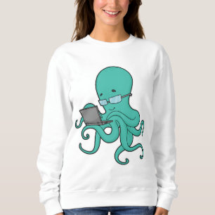 Sweatshirt Ordinateur portable Octopus