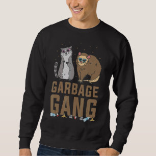 Sweatshirt Ordures Gang Possum Animaux Opossum Animal Raccoon