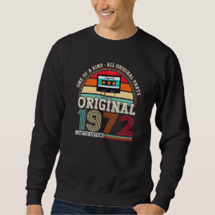 Sweatshirt Original 1972 50e Anniversaire Pour Hommes Et