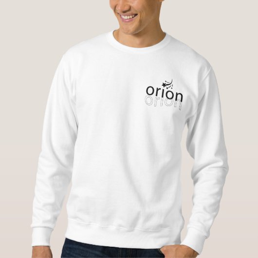 Sweatshirt Orion Design étoiles et astronaute spatiale (Devant)