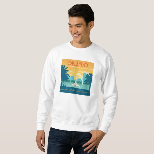 Sweatshirt Orlando Floride (Devant entier)