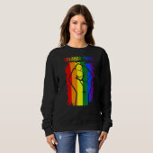 Sweatshirt Orlando Floride Lgbt Pride Mois Lgbtq Rainbow Fla (Devant entier)
