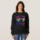 Sweatshirt Ormond Beach 2023 Girls Trip Sunglasses Summer Gir (Devant entier)