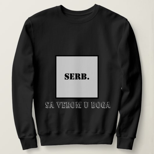 Sweatshirt orthodoxe (Design devant)