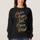 Sweatshirt Orthographe de protection (Devant)
