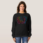 Sweatshirt Orthophonie Pathologiste du langage Pathologue de (Devant entier)