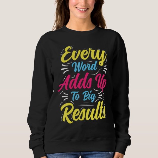 Sweatshirt Orthophoniste Speechie Slp Pathologie (Devant)