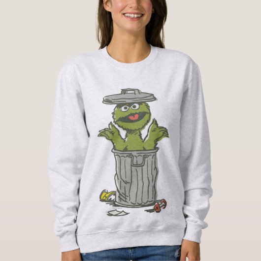 Sweatshirt Oscar le Grouch Vintage (Devant)