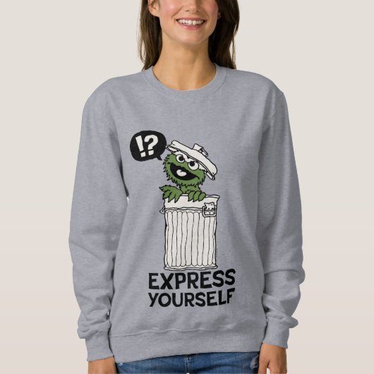 Sweatshirt Oscar le Groupement Express Vous-même (Devant)