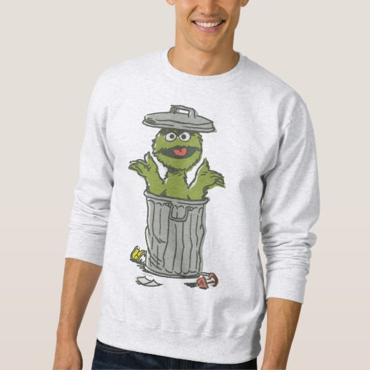 Sweatshirt Oscar the Grouch Vintage (Devant)