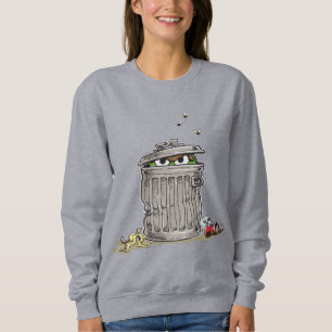 Sweatshirt Oscar vintage dans une poubelle