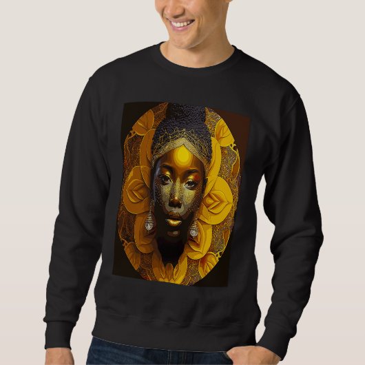 Sweatshirt Oshun of the Sunflowers (Devant)