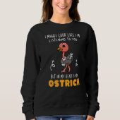 Sweatshirt Ostrich Cute Ostrich (Devant)