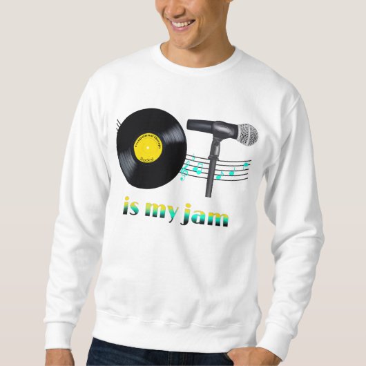 Sweatshirt OT est ma confiture (Devant)