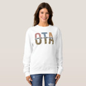 Sweatshirt OTA Offres d'aide en ergothérapie (Devant entier)