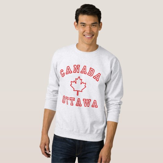 Sweatshirt Ottawa Canada (Devant entier)