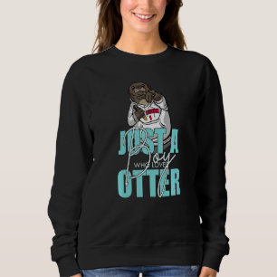 Sweatshirt Otter adorable loutres de mer d'animaux