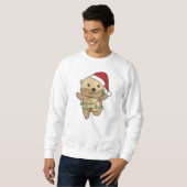 Sweatshirt Otter Christmas Winter Animaux Vacances Otters (Devant entier)