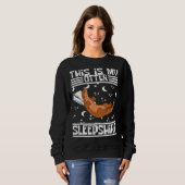 Sweatshirt Otter Louter Dormir Louter Louter Mer Drôle Otter  (Devant entier)