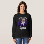 Sweatshirt Otter Space Une Otter Douce Dans L'Espace Otter Dr (Devant entier)