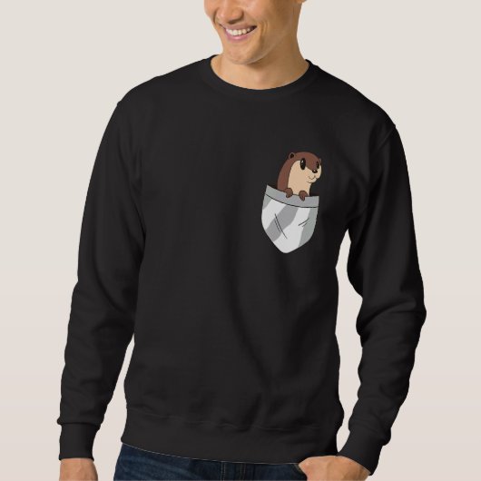 Sweatshirt Otters Saying  Otter (Devant)