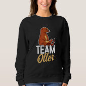 Sweatshirt Otters Saying   Otter (Devant)