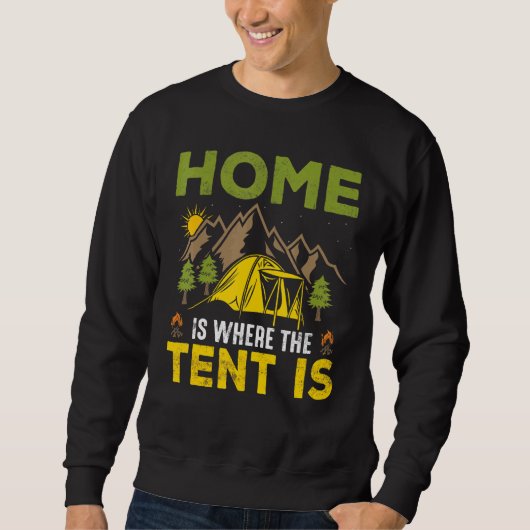 Sweatshirt Où Est La Tente (Devant)