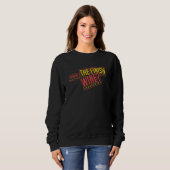 Sweatshirt Où est le marathon de l'équipe de boisson vinicole (Devant entier)