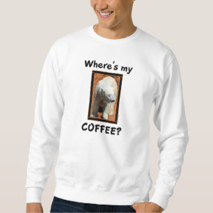 Sweatshirt Où est My Coffee ?