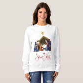 Sweatshirt ou t-shirt de Noël de la scène de l'age (Devant entier)
