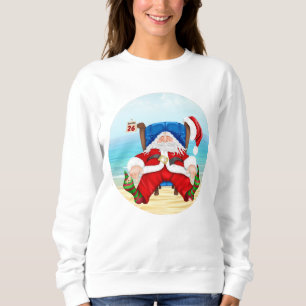 Sweatshirt ou T-shirt tropical de Noël de Père