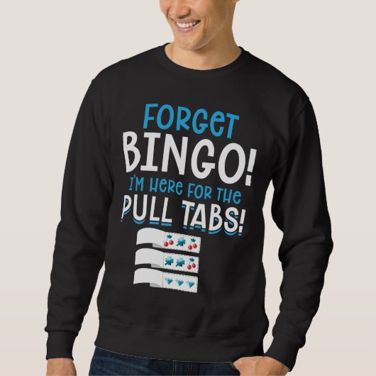 Sweatshirt Oublier Bingo Lucky Pull Onglet (Devant)